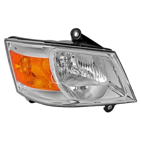 Spec-D Tuning 08-10 Dodge Caravan Headlight- Chrome- Right 2LH-CAR08-R-RS